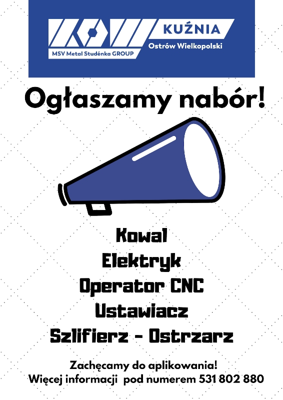 Ogłaszamy nabór