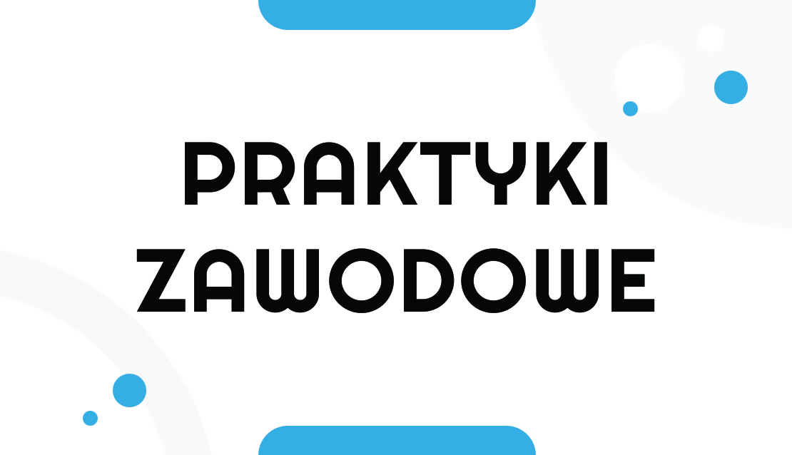 Grafika ilustrująca praktyki zawodowe