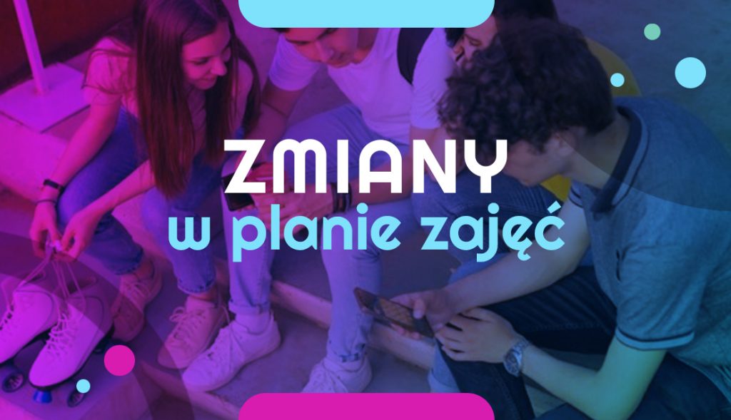 Zmiany w planie lekcji