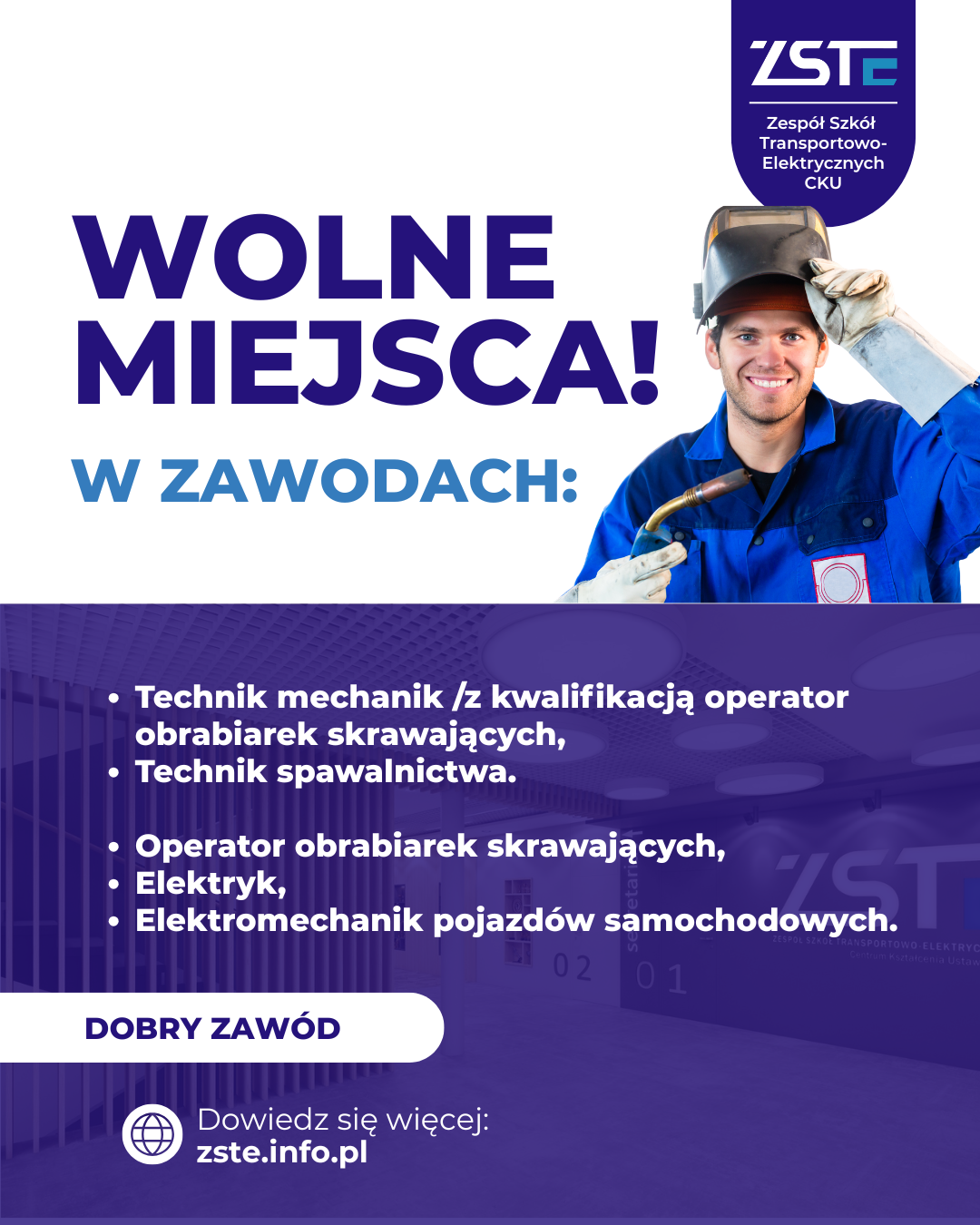 Uwaga! Wolne miejsca